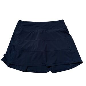 Lululemon Pace Rival Skirt Tall Black Size 4
